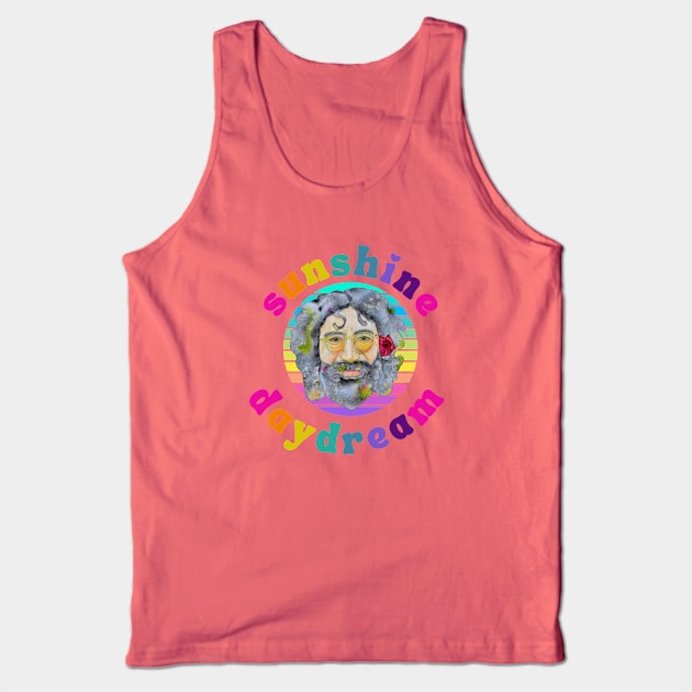 Sunshine Daydream rainbow Tank Top by karenpaytonart